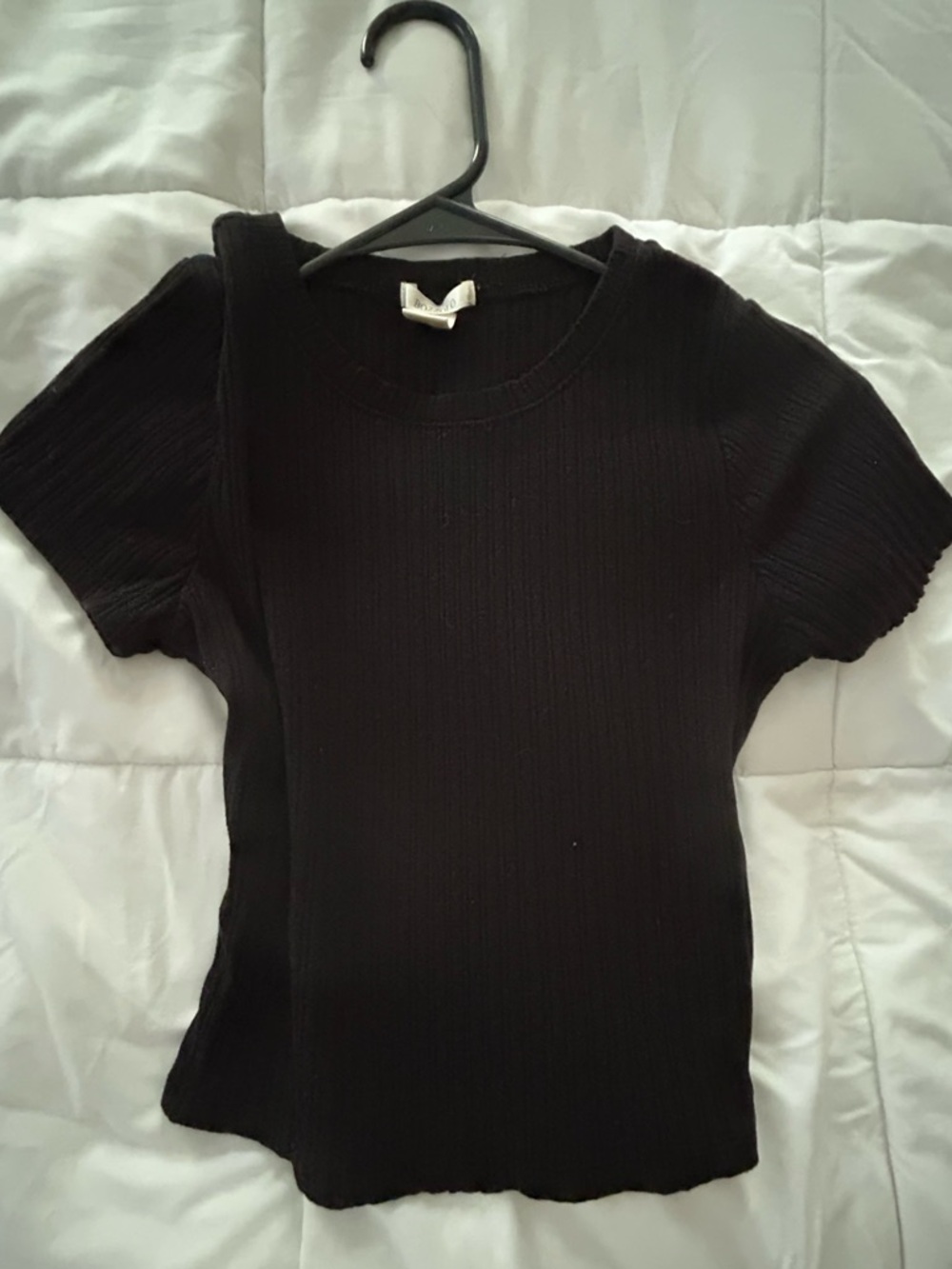 Black Crop Top